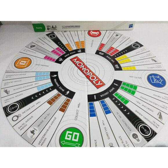 Monopoly Revolution Family Board Game Sounds & Music 2009 Complete UNPLAYED - Picture 10 of 10